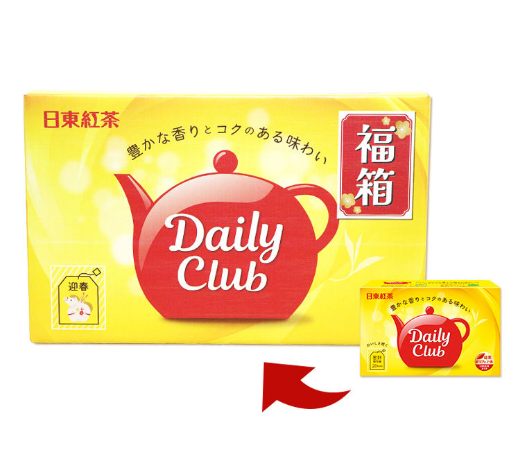 新春福箱2026】昨年即完売！中身も箱も“日東紅茶”づくしの限定セットが